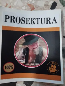 PROSEKTURA- samolepka
