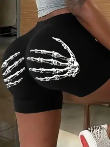 Kraťasy Skull Hand Print