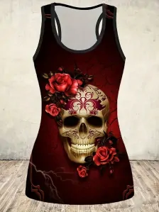 Tričko Red Skull