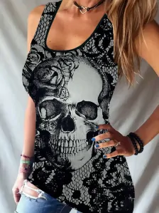 Tričko Skull Snake