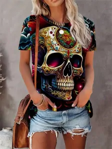 Tričko Crazy Skull