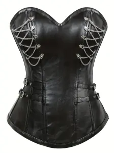 Korzet Crucified Black