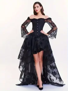 Korzetové šaty Lady Black