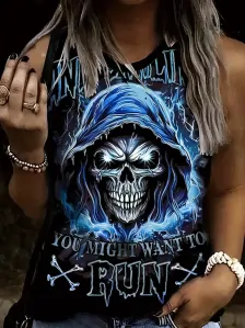 Tričko Skull Run
