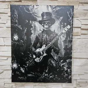 Obraz plátno 50×40 cm “kytarista”