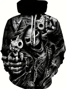Mikina Skull Guns