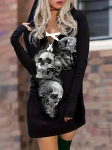 Mikina Demons Skull