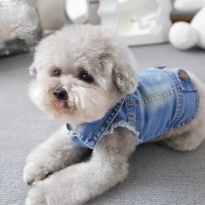 Obleček Dog Denim Sleeveless Vest