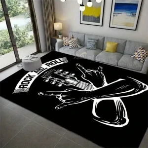 Koberec Rock and Roll Black