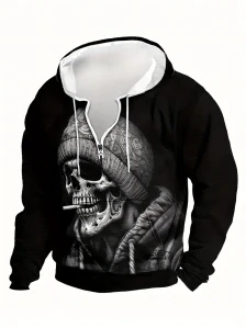 Mikina Skull Rebel