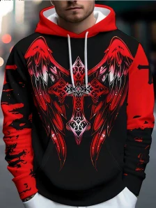 Mikina Red Cross Wings