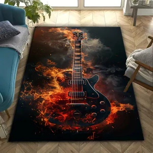 Koberec Guitar Fire