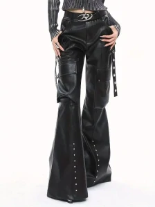 Kalhoty Black Elegance
