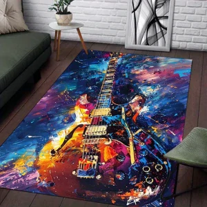 Koberec Guitar Art Color