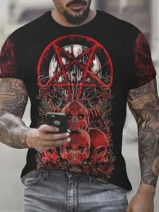 Tričko Doom Skull
