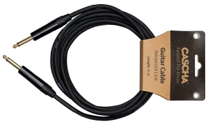Cascha Advanced Line Guitar Cable Black 3m