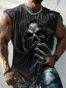 Tričko Skull Dark