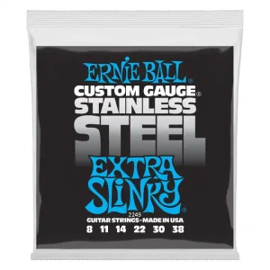 2249 Ernie Ball Stainless Steel Extra Slinky .008 - .038 struny na elektrickou kytaru