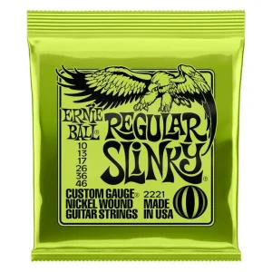 2221 Ernie Ball Regular Slinky Nickel Wound Electric Guitar Strings .010 - .046 - struny na elektrickou kytaru