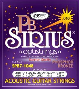 Gorstrings SPB7-1048 12 Phosphor Bronz Optistrings-akustika 12strunná