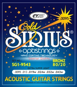 Gorstrings SG1-9543 Optistrings Bronze 80-/20-akustika