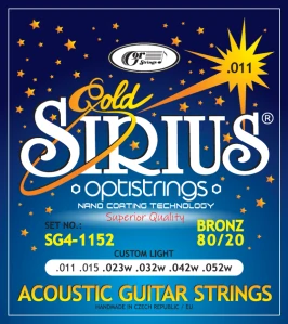 Gorstrings SG4-1152 Optistrings Bronze 80-/20-akustika