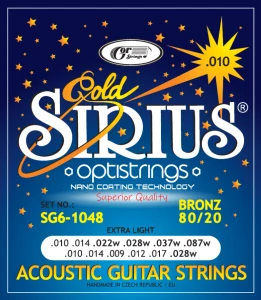 Gorstrings SG6-1048 Optistrings Bronze 80-/20-akustika 12strunná