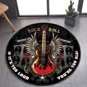 Koberec se vzorem vintage Rock N' Roll