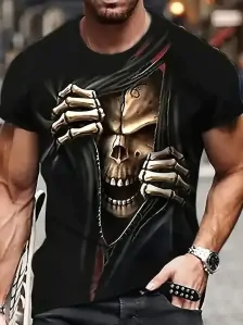 Tričko Skull Peek