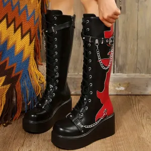 Boty Detroit Rock Flames
