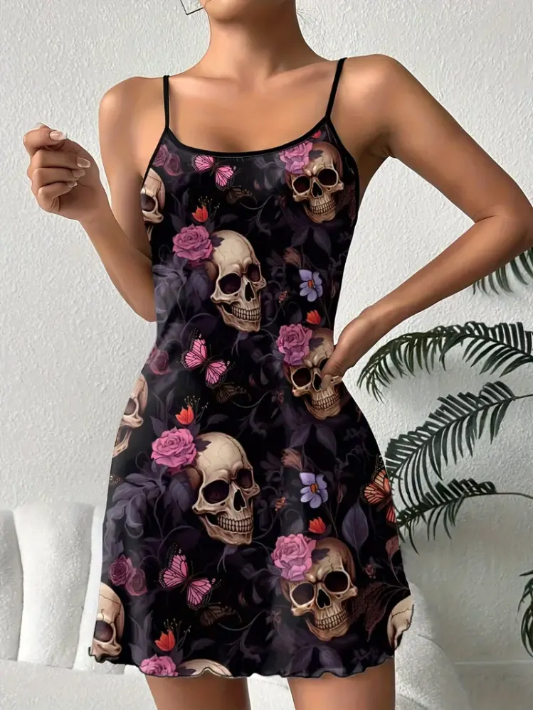 Šaty Skull Night