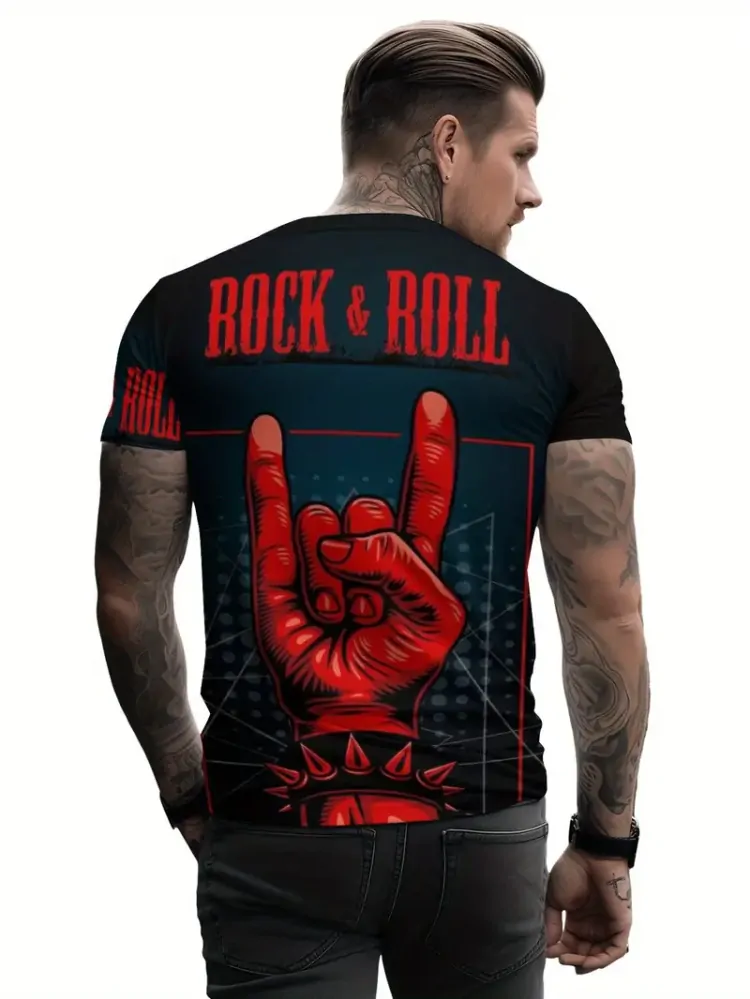 Tričko ROCK & ROLL