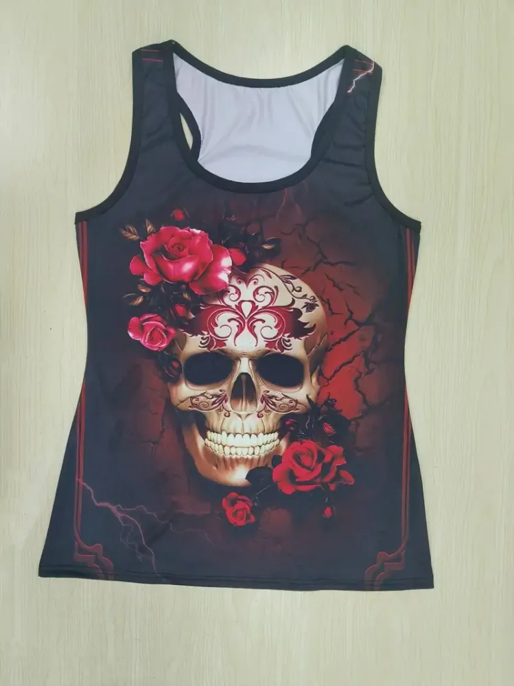 Tričko Red Skull