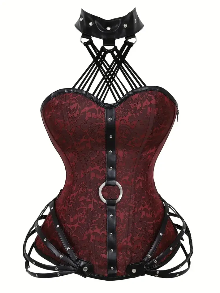 Korzet Gothic Halter Bustier