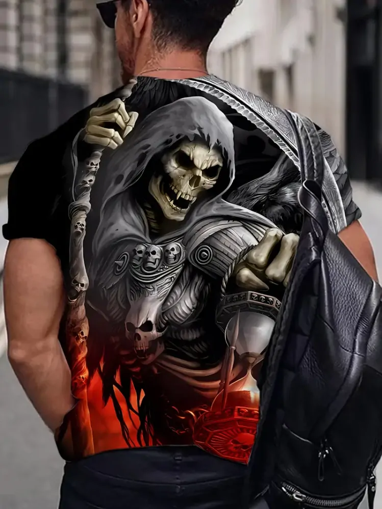 Tričko Skull Time