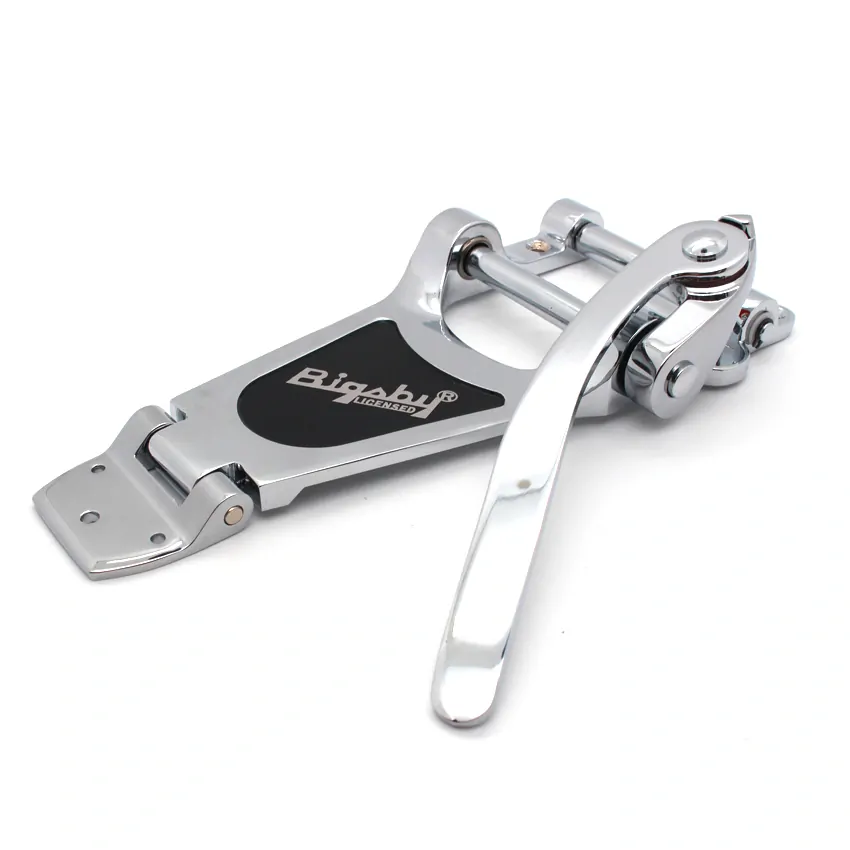 Tremolo Bigsby Bridge System Chrome & Gold Hardware Factory Direct