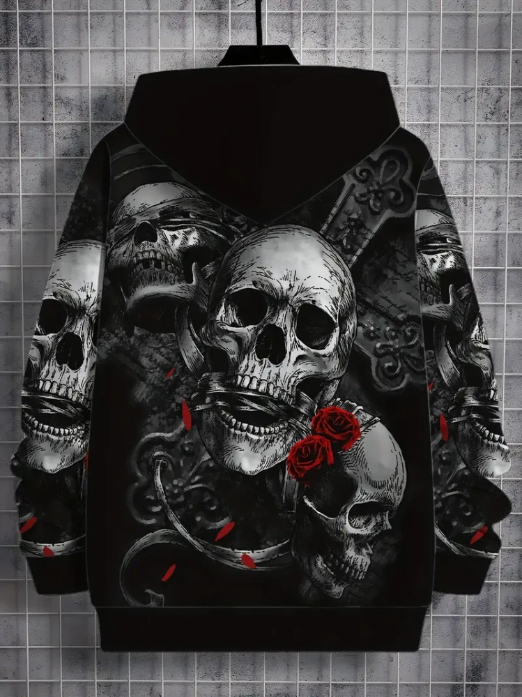 Mikina Skull Cross