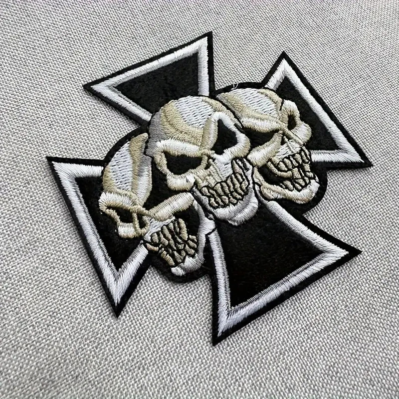 Nášivka Skull Cross