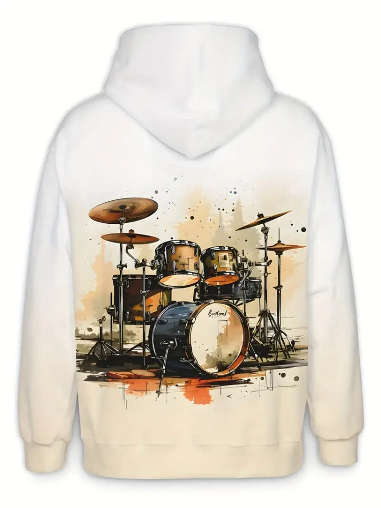 Mikina Drumms White