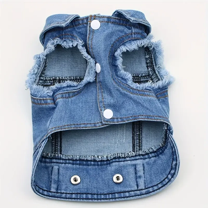 Obleček Dog Denim Sleeveless Vest