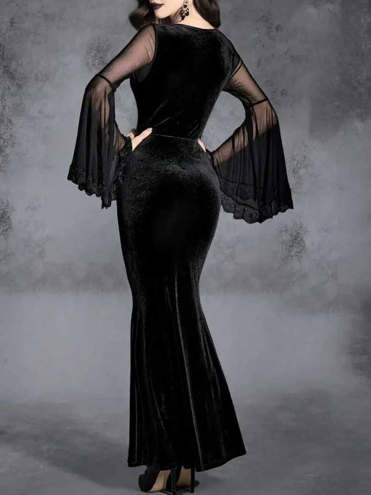 Šaty Black Elagance Ghotic