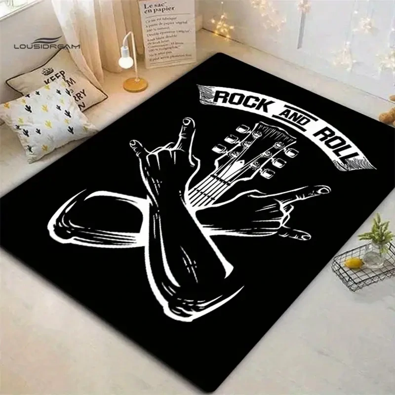 Koberec Rock and Roll Black