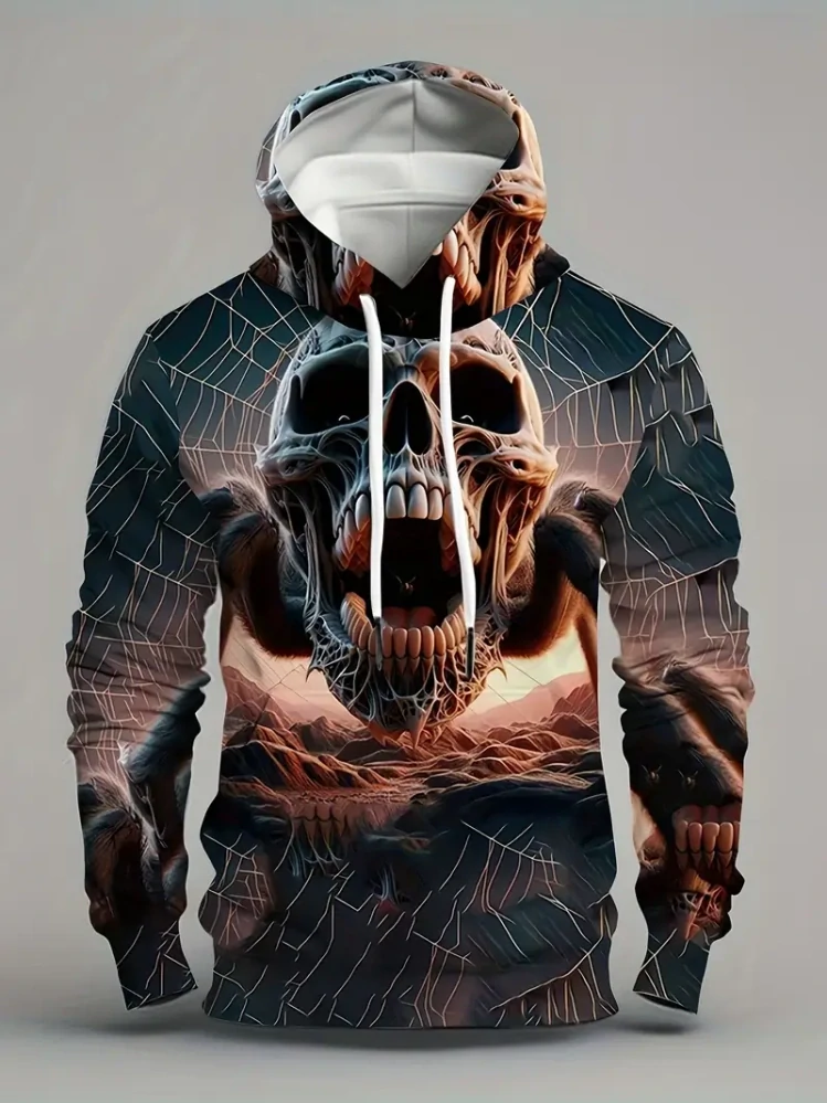 Mikina Skull Spider