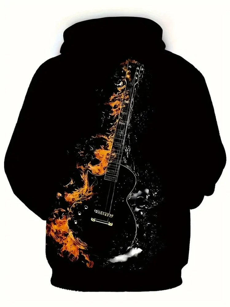 Mikina Black Guitar