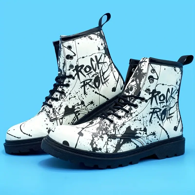 Boty Rock and Roll White