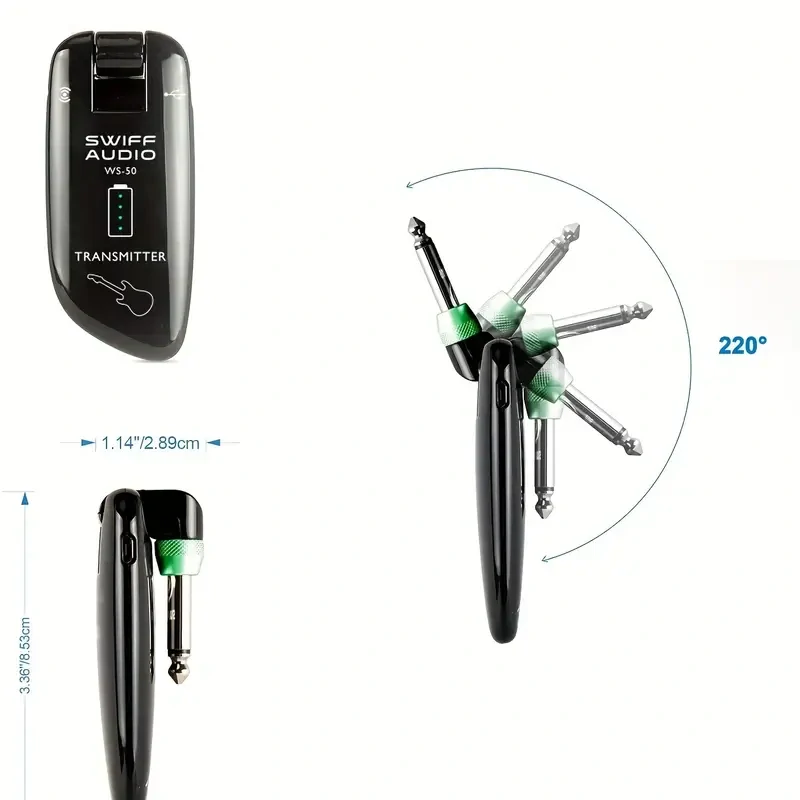 Bezdrátový kytarový systém SWIFF AUDIO WS-50