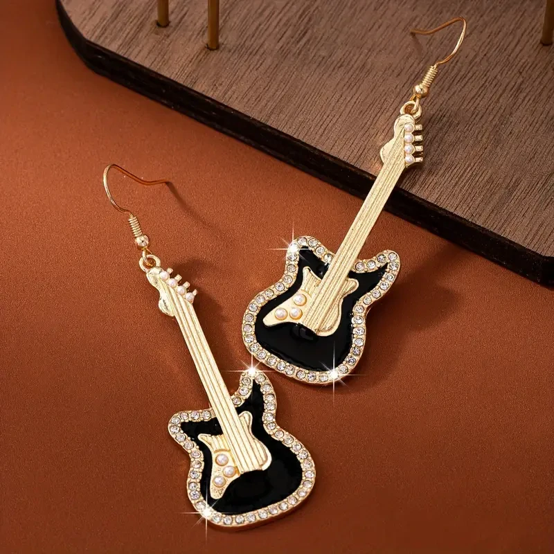 Náušnice Guitar Pearl