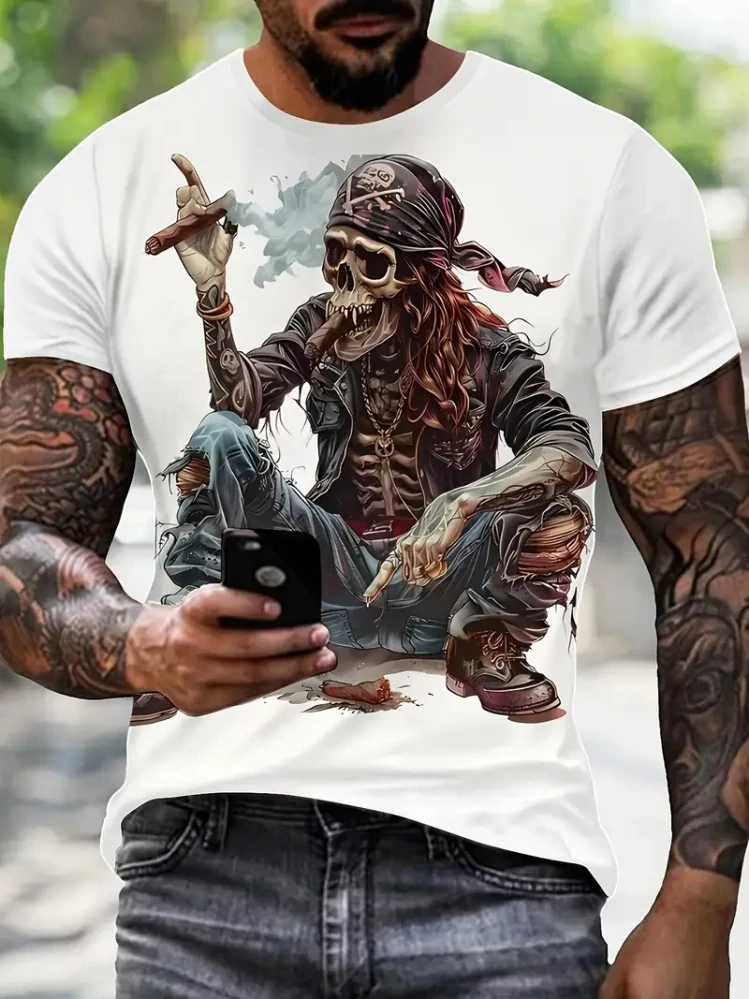 Tričko Rock Pirate Skull