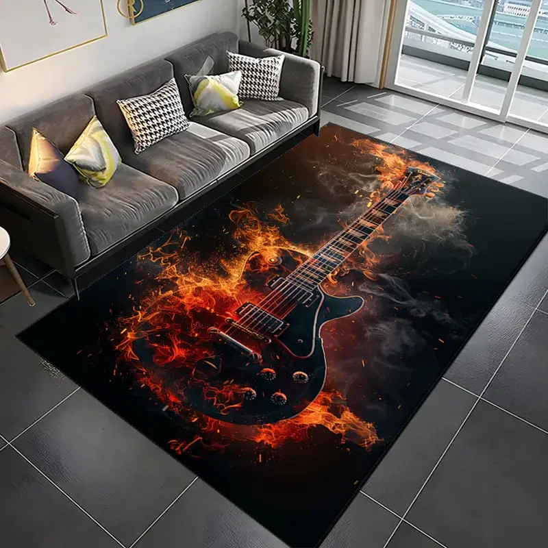 Koberec Guitar Fire