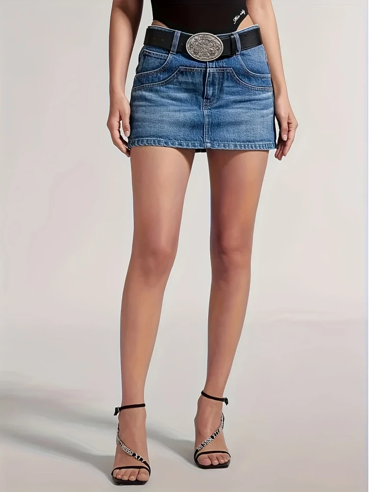 Minisukně Jeans Rock